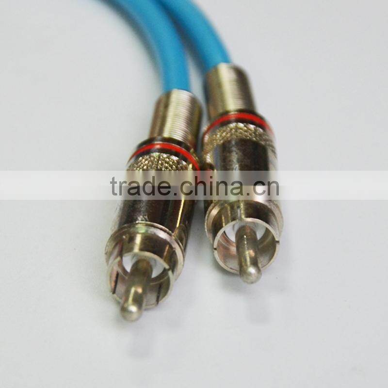 China supplier HIFI sound system RCA to RCA cable