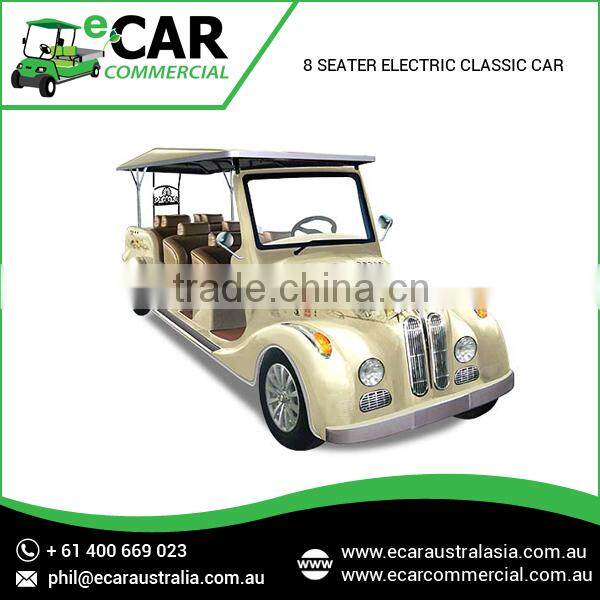 Romantic and Traditional Electric Wedding Vintage Car at Cheap Price