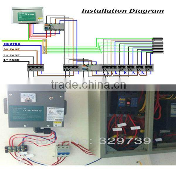 Hot sale !!!Three phase Full automatic Energy Power Saver for industry DL-HS 03