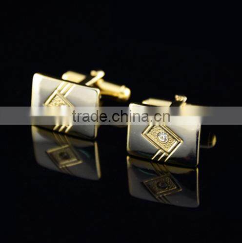 Shirt Cufflinks Wedding Silver Business Mens Wholesale Stainless Steel Crystal