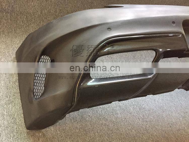 Body kit for SLS W197 with front bumper hood cover bonnet fender ducts rear bumper muffler tips for w197 2016 2017