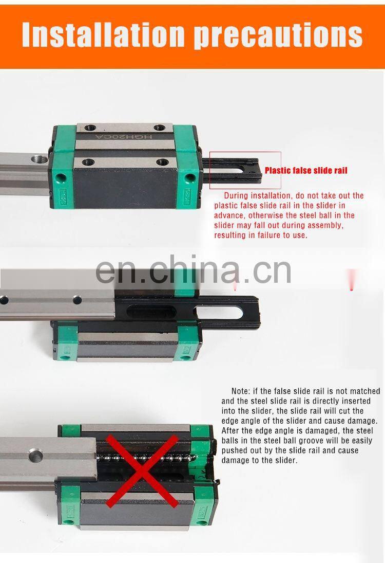HGH25CA wholesale high cost performance linear guide bearing linear bearing rails
