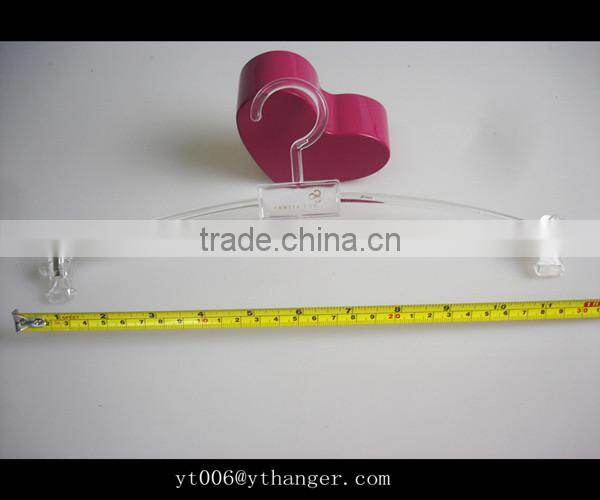 RQ425 plastic bra hanger underwear hanger with clips