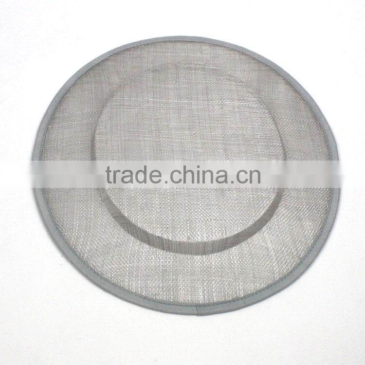 Custom Design Fascinator Hat Sinamay Base For Wedding/Party Hat