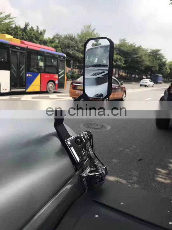 Hood Side Auxiliary Mirror for Jeep Wrangler JK 07+ 4x4 Manufacturer Accessories Mirror
