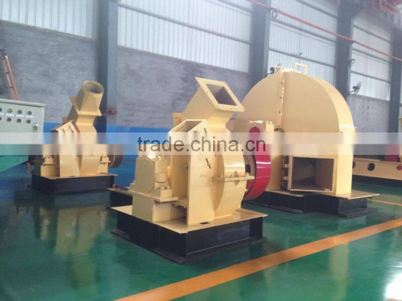 Yulong wood shredder chipper to shred wood logs diametter 25cm ,long 1m BLEECH HARD WOOD to 3mm sawdust from 22kw to 40kw max