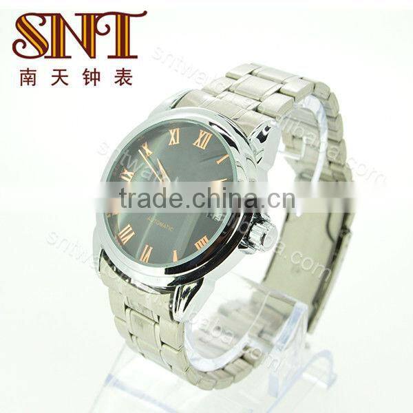 SNT-ME034B calendar mechanical watch classic mechanical skeleton watch