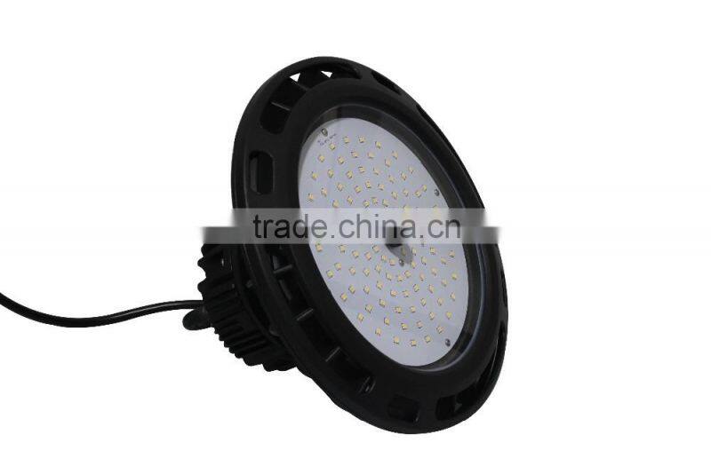 Hot Popular toughed glass UFO CE/RoHS listed 180w high bay light for gas station