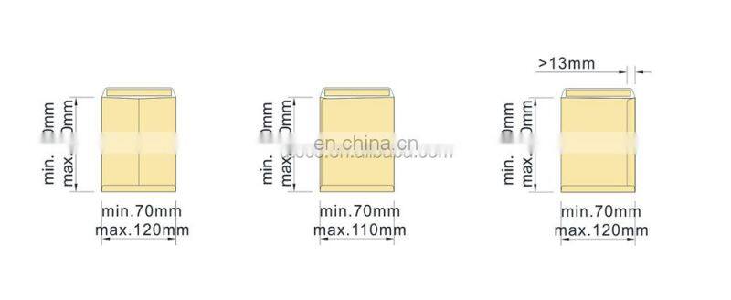 ZF250P Automatic Mini Small Pocket Paper Bag Envelope Making Machine with Flap Adhesive Peel and Seal