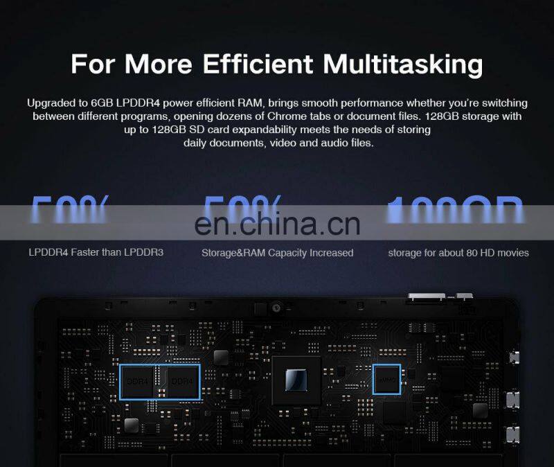 Hi10 XR Tablet/Laptop Win10 In tel Quad Core 6GB+128GB Notebook 3 in 1