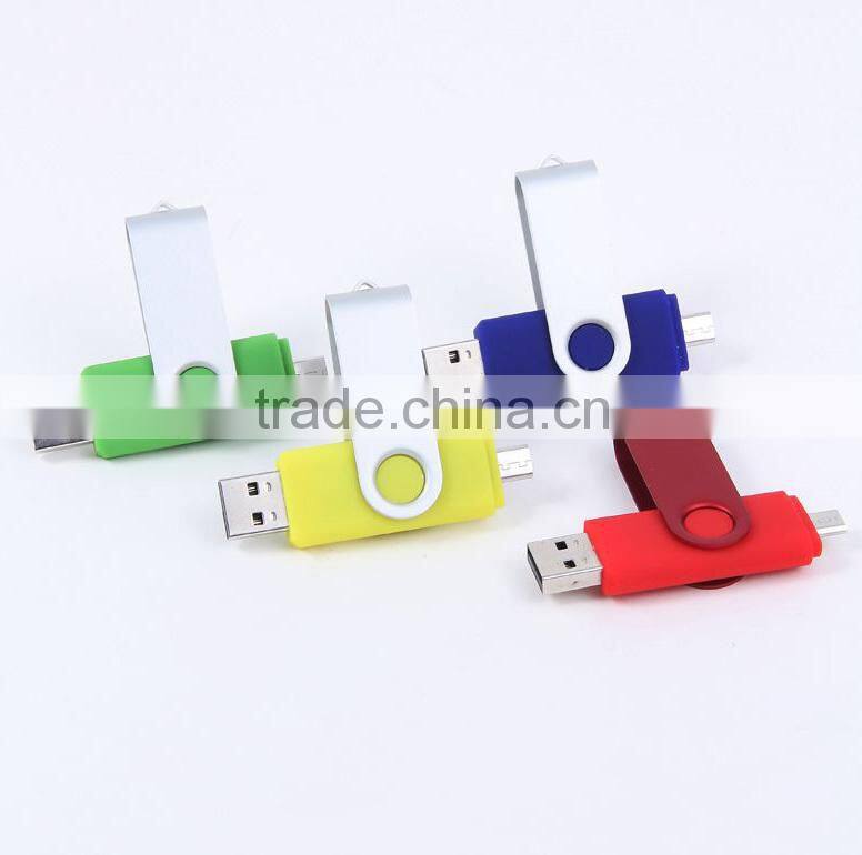 new promotion products smart phone usb flash drive support smart phone computer table PC 16gb