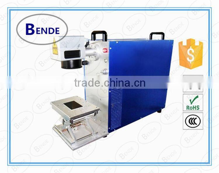China factory bende Mini 40W laser marking machine