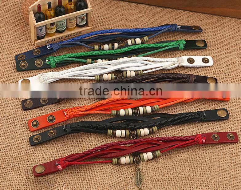 high quality vintage wrist watch leaf bracelet