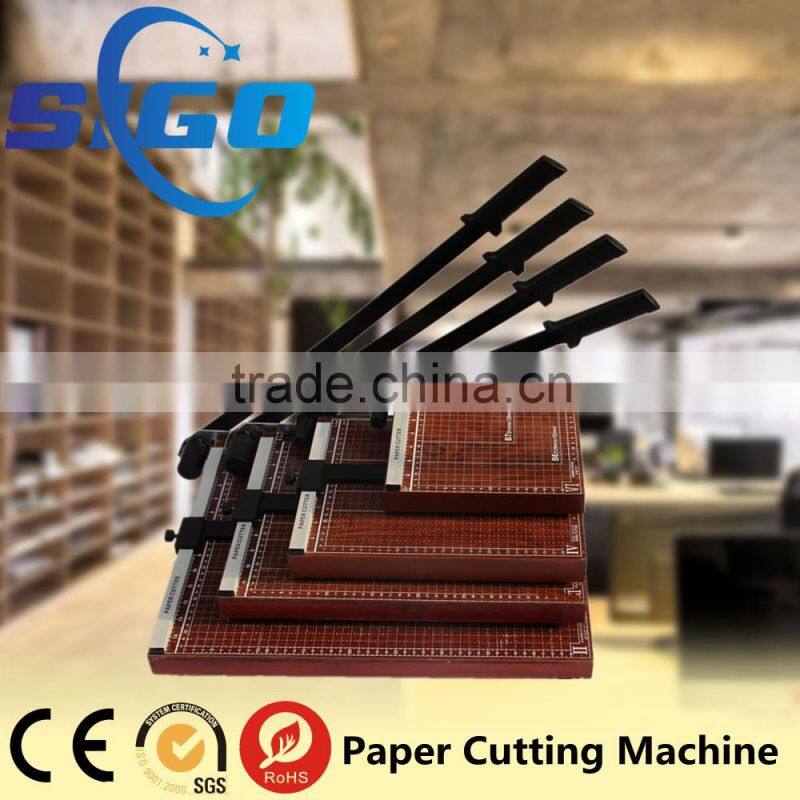 SIGO best quality manual small paper guillotine