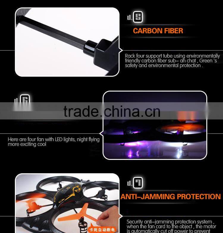 Large 61CM 2.4Ghz 4.5CH 6-AXIS RC Quadcopter with camera