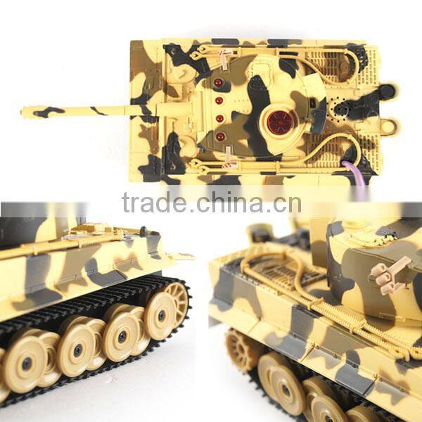6 Channel RC Tank, with flashing light, 2 tanks fighting, rc toys