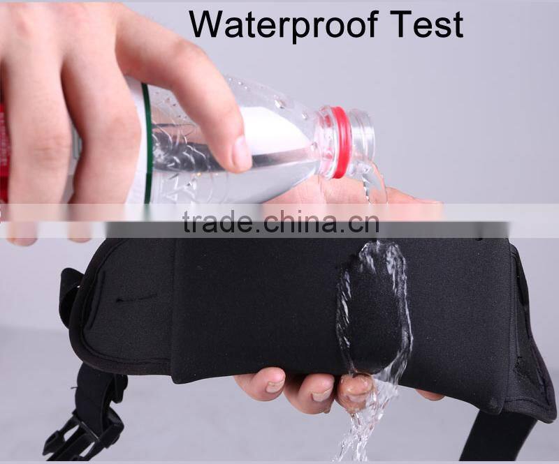 Colorful neoprene waist running belt