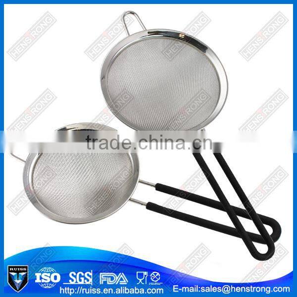 Different size 7cm--25cm diameter stainless steel skimmer ,strainer