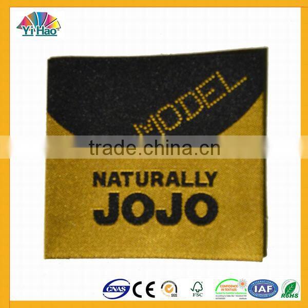 heat cut woven label