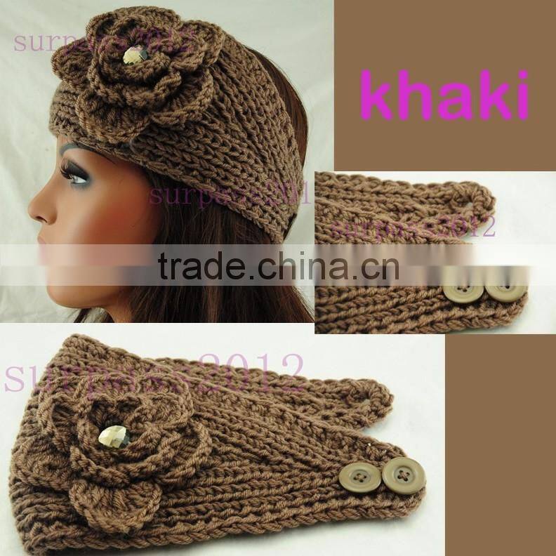 Plastic Rhinestone Fashion Women Headband Wholesale