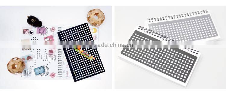 A5 spiral notebook, spiral hardcover notebook, custom hardcover notebook