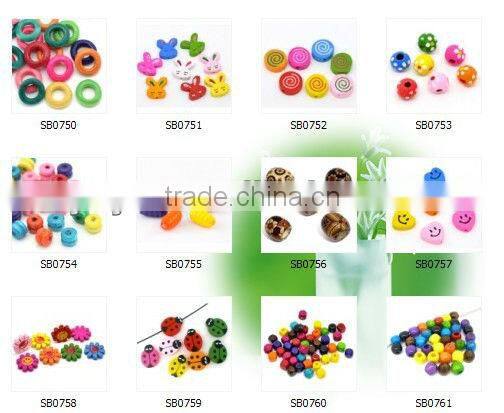 SB0711 Natural Round Burly Wood Beads ,Wood Grain Beads,Wooden Round beads