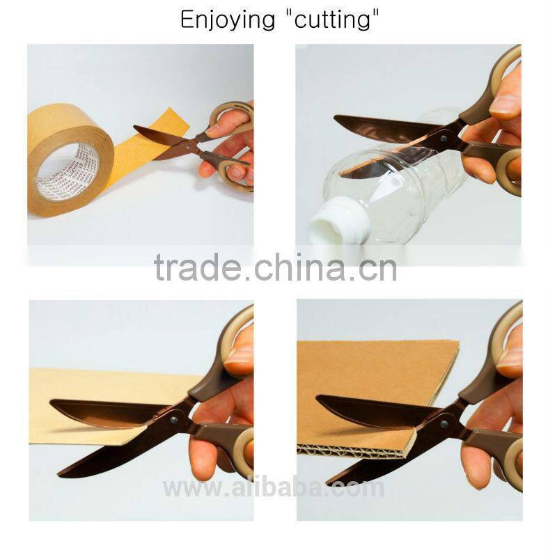 Functional durable glue resistant household scissor for wholesale