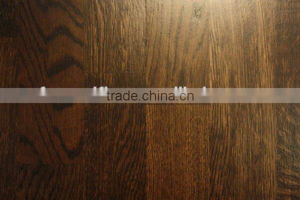 black veined wire brushed oak engineered wide plank flooring