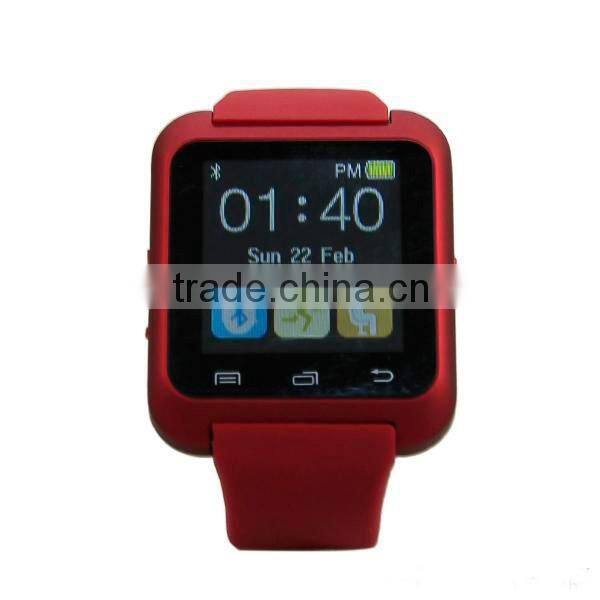 superior Smart Watch U80 Smartwatch Bluetooth Wrist Watch Pedometer Anti-Lost Reminding U Watch For iphone 6 plus IOS Samsung HT