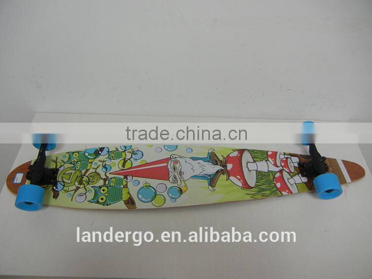 wholesale Canada Maple skateboard with grip tape longboard