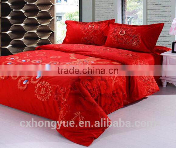 make to order polyester peach skin disperse printed twill fabric brushed fabric for home textile/high weight