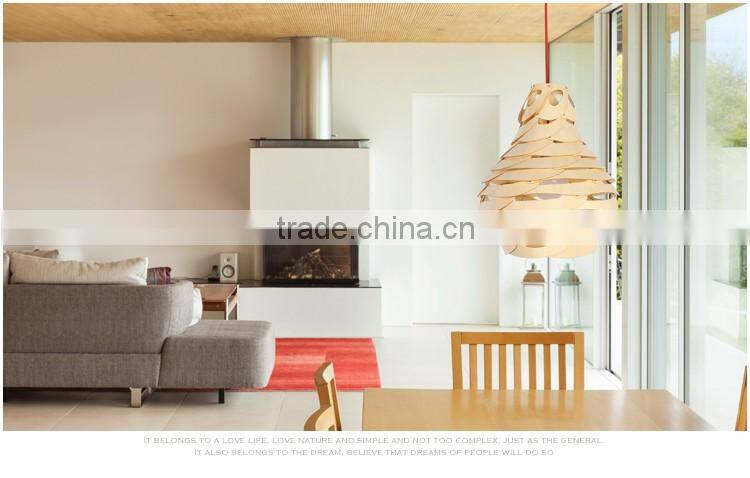 LED pendant light JK-8005B-30 wooden lamp modern pendant light for home sigle pendant