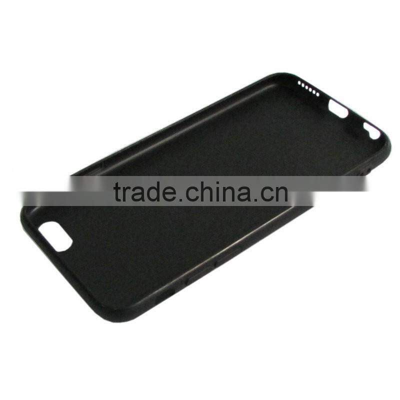 Black Anti-slip Frosted TPU Case for iPhone 6 & 6S