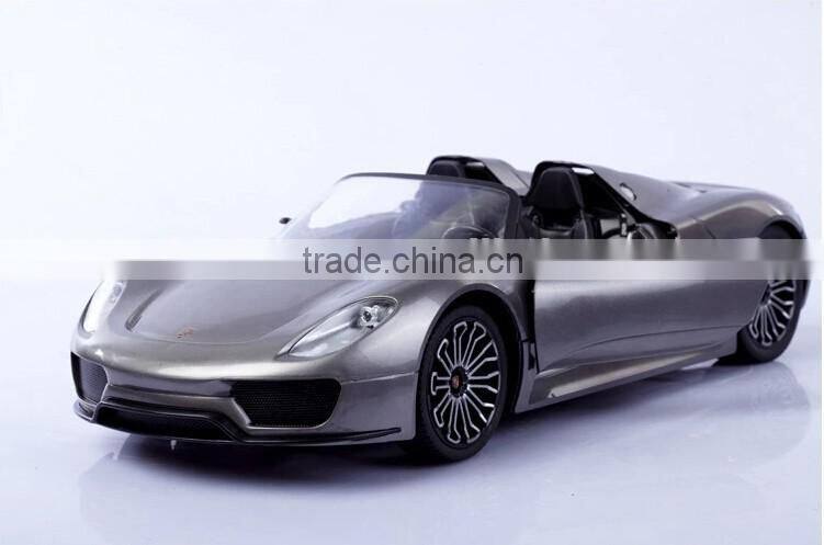 Hot selling rc car toy Bluetooth car 1:14 android control Porsche 918 remote control electric car for kids