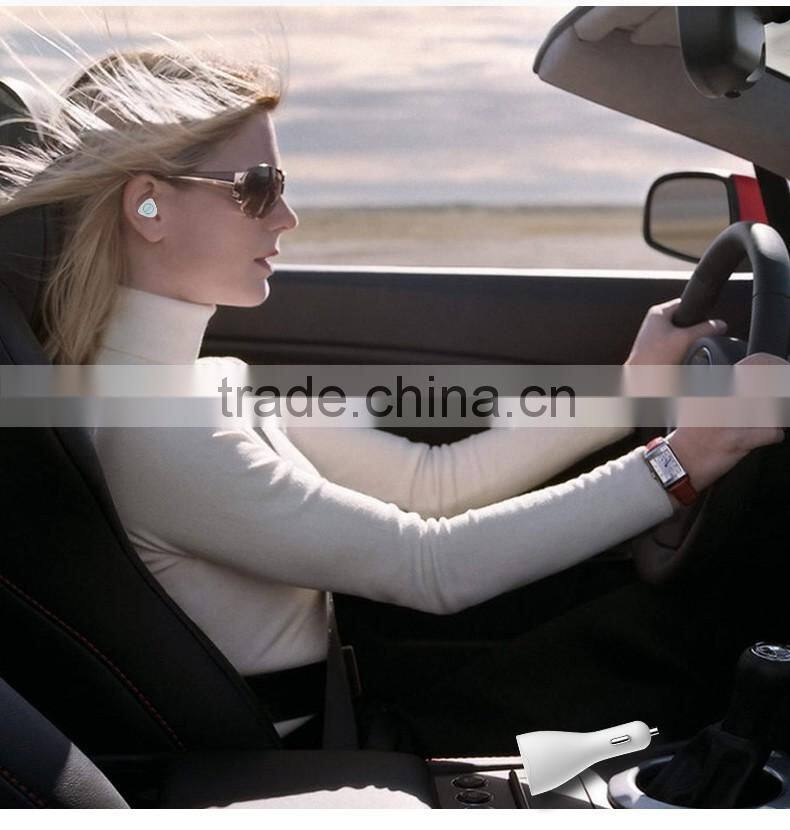 Joyroom 2 in 1 4.1 Bluetooth Earphone with 2.1A Quick Charging Car Charger for Universal Mobile Phone MT-5614