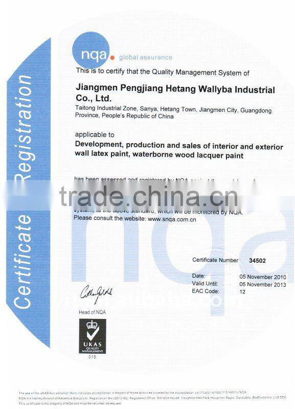 VIT exterior wall primer paint(alkali resistant undercoat) SWA-0031