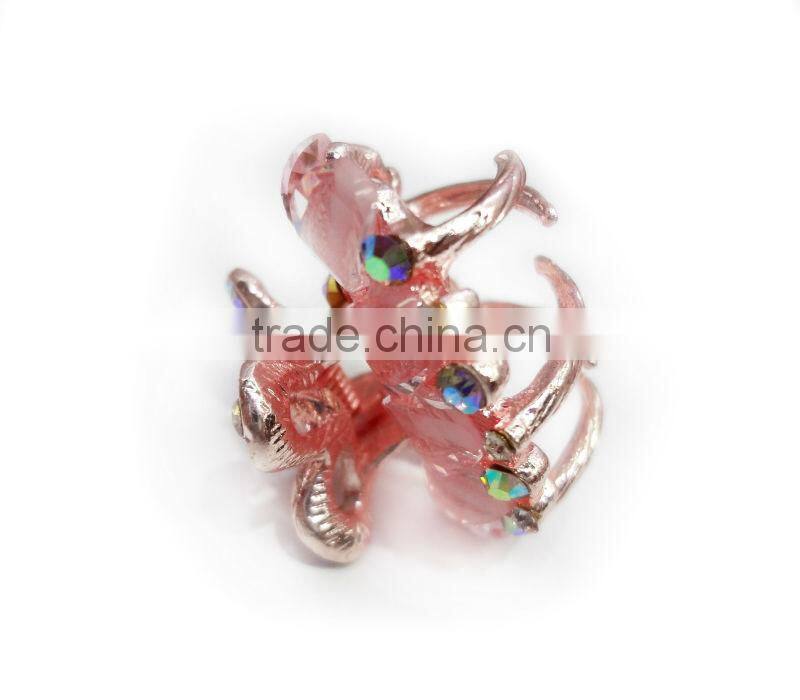 Rose Gold Women Hair Claw