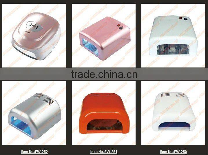 wholesale 2014 free shipping New 36W EU Plug Gel UV Curing Professional UV gel Lamp Light nail Dryer Nail Art high quality