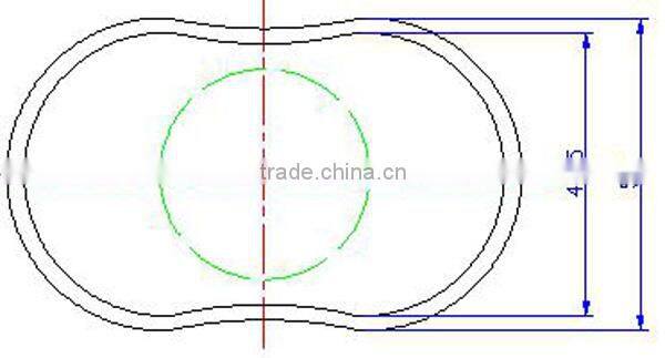 COB Led Glass lens , LED Optical Lens For led street lamp
