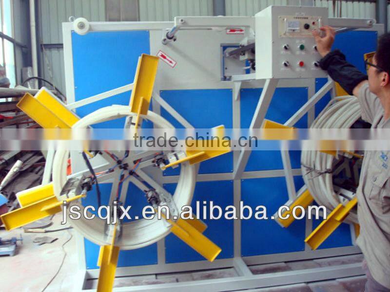 PE pipe winder machine