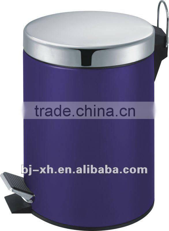 Stainless Steel Trash Can (with Foot Pedal)