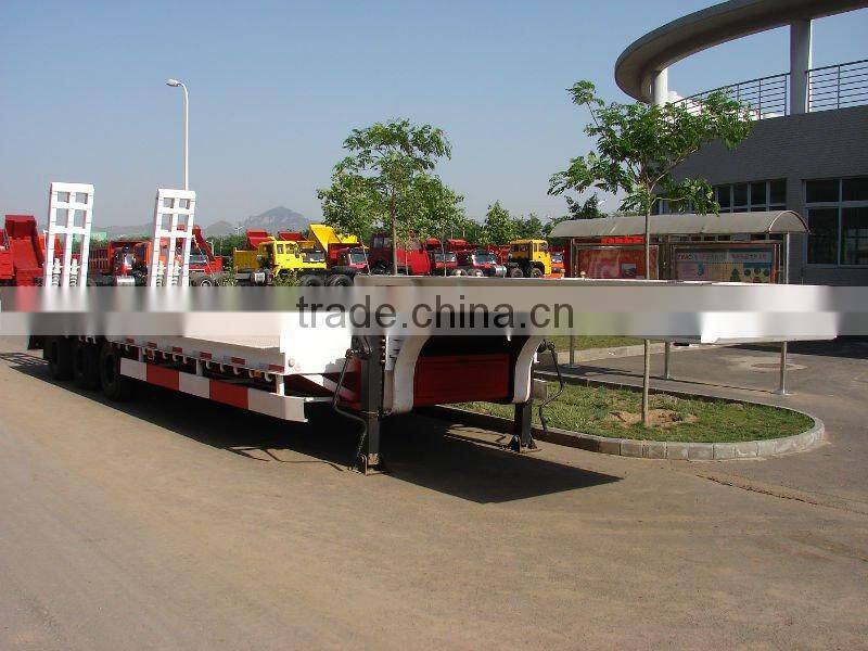 CHINA SUPPLY LOW BED SEMI-TRAILER,LOW PRICE