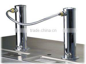 Doflex brass double lock shower Hose ACS SGS CE Certificated Stainless Steel Collapsible Popular factory supplier kitchen faucet