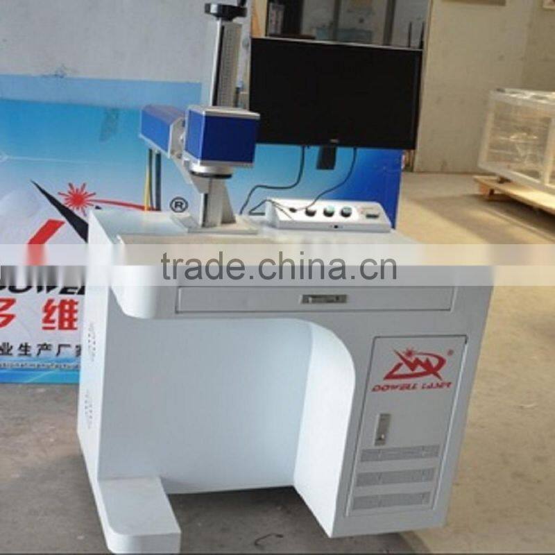 2016 hot selling & high precision mini fiber bird ring laser marking machine