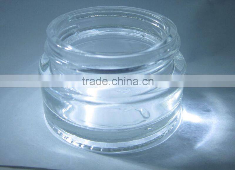 glass cosmetic jar, glass jar for cosmetic packaging