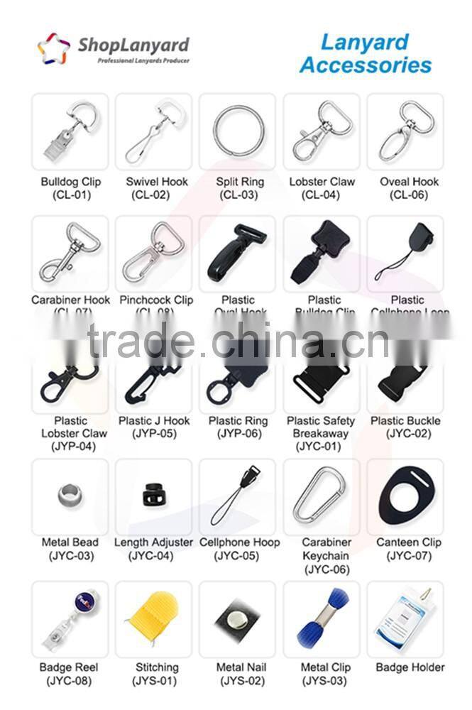 Polyester Lanyard with Silk Screen Printing Logo