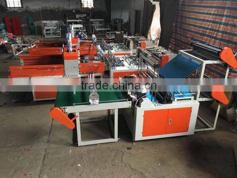 polyethylene bag sealing and cutting machine