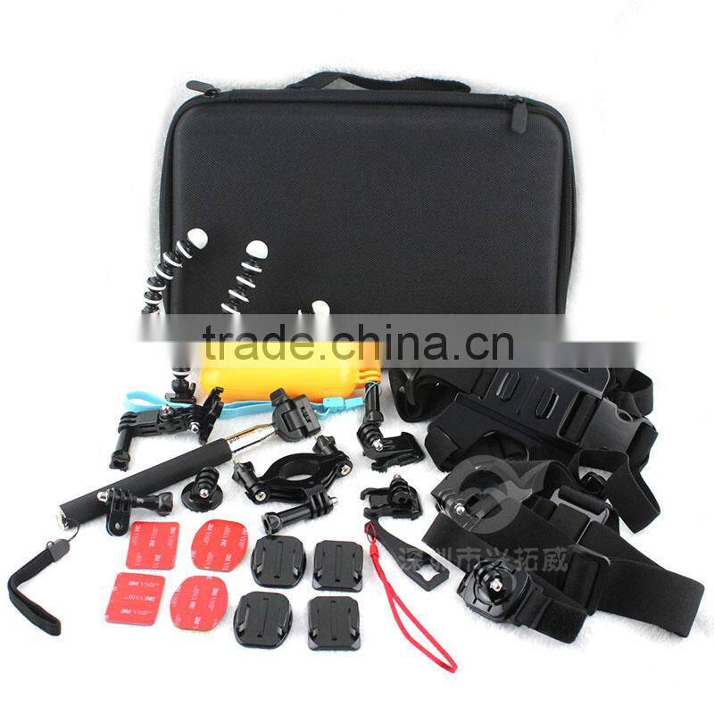 23-in-1 GoPro accessory kit for Gopro Hero 2/3/3+/4/4 Session