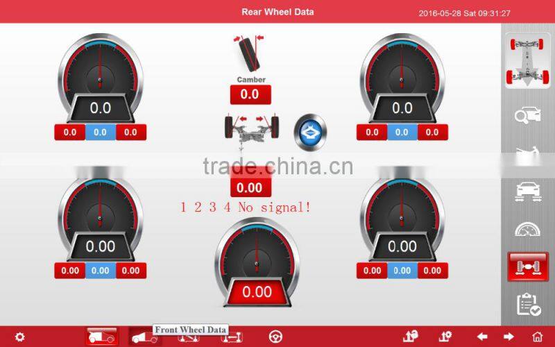 3D wheel alignment machine price for wheel positioning function