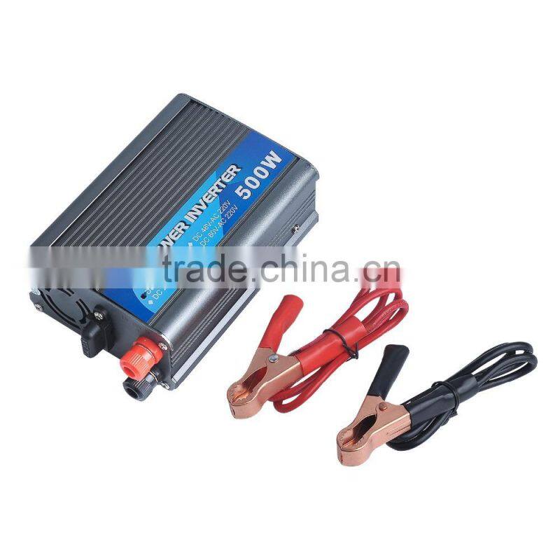 Hot sell Meind 500W car power inverter with battery charge